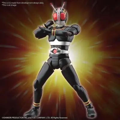 Maquette rise masked rider black